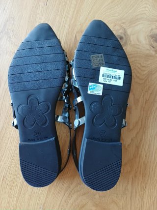 Sandalias Porronet plateadas