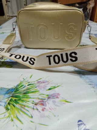 Bolso Bandolera Tous Dorado