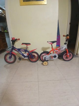 PACK 2 Bicis infantiles 12 - Spider-Man + New Star