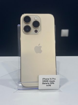 iPhone 14 Pro 128GB Dorado en perfecto estado