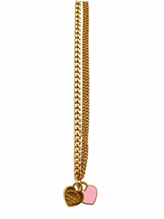 Collar Tiffany & Co. Dorado Acero