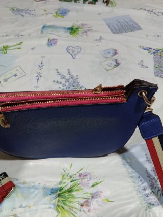 Bolso de bandolera azul