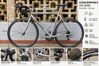 Bicicleta CHECKPIG CX 2000 Shimano Talla 56