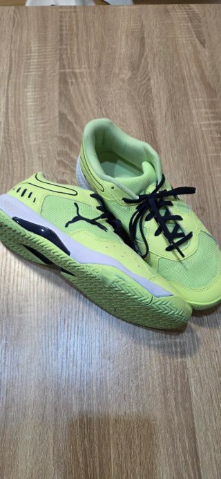 Zapatillas de pádel Puma verdes