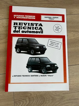 SUZUKI SANTANA VITARA MANUAL TALLER 1.6 iny carbur