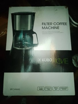 Cafetera de Goteo KUBO Home BFCM8693