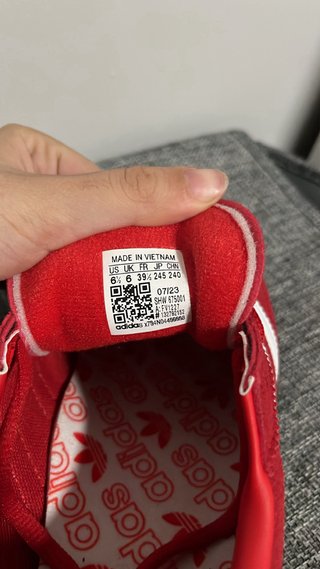 Adidas Spezial Rojas Talla 39