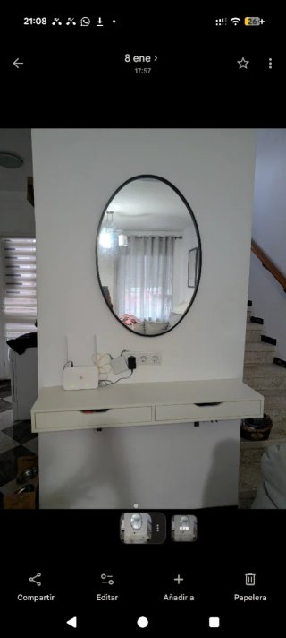 Estante Flotante con Cajones IKEA EKBY ALEX