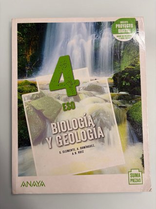 Biología y geología, 4 ESO