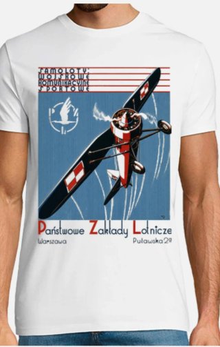 Camiseta Państwowe Zakłady Lotnicze