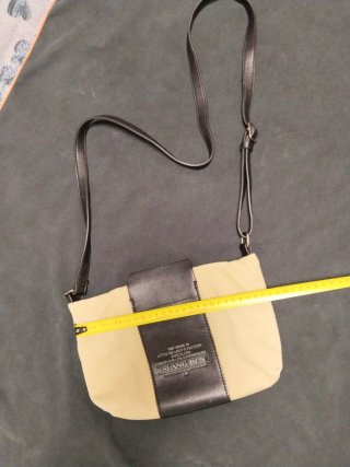 Bolso Slang & Sons beige y marrón