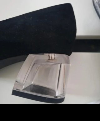 Tacones Bershka negros talla 36