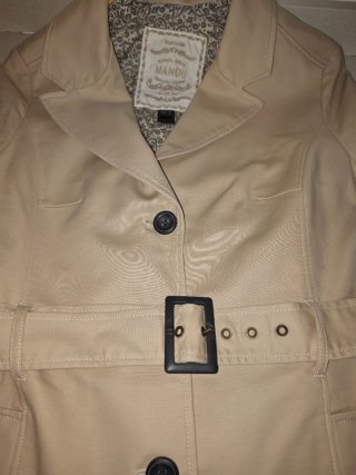 Gabardina Beige Mango