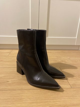 Botines Zara Marrón Chocolate
