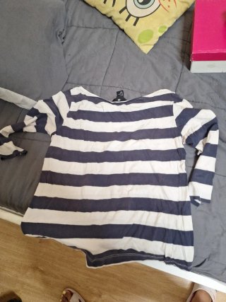 Camiseta rayas manga larga H&M