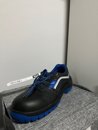 Zapatillas de hombre negras y azules