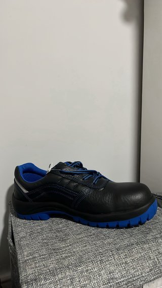 Zapatillas de hombre negras y azules