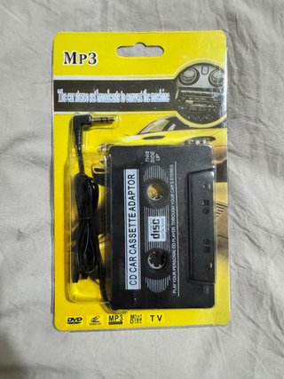 Adaptador Cassette CD MP3 Coche