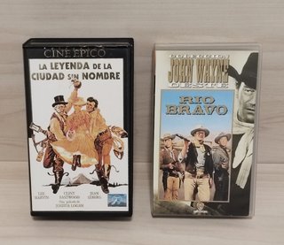 Lote VHS:Leyenda de la Ciudad sin Nombre+Río Bravo