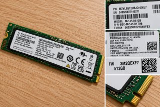 Disco duro SSD Samsung PM981a 512GB M.2 NVMe