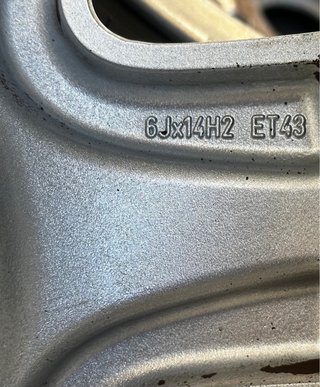 Llantas 14” Grupo VAG (4 unidades)