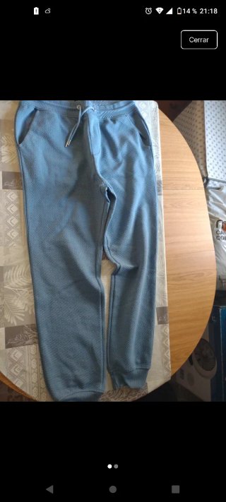 Pantalón chándal azul