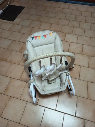 Hamaca para bebé con arco de juegos