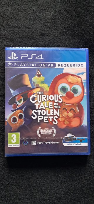 Curious Tale of Stolen Pets PS4 España Precintado