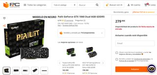 Ordenador Gaming i7 4790+GTX 1060 6GB GDDR5