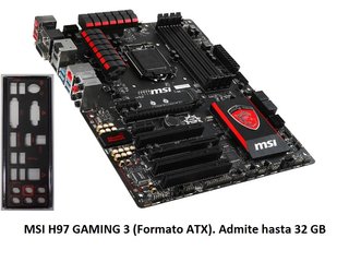 Ordenador Gaming i7 4790+GTX 1060 6GB GDDR5
