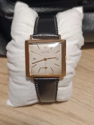 Reloj CAUNY PRIMA Cuadrado Cuerda Manual