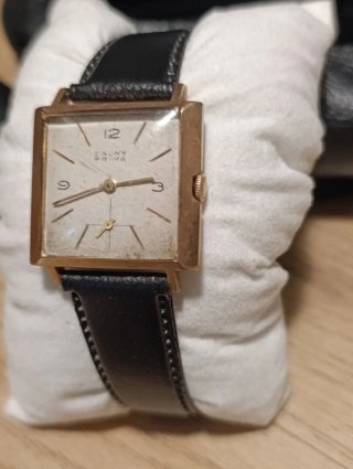 Reloj CAUNY PRIMA Cuadrado Cuerda Manual