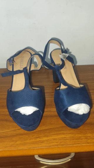 Tacones mujer Azul Marino