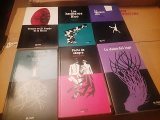 Coleccion Novela negra 38 títulos