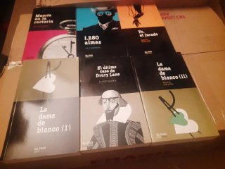 Coleccion Novela negra 38 títulos