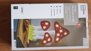Lámpara LED Fieltro Otoñal Hojas