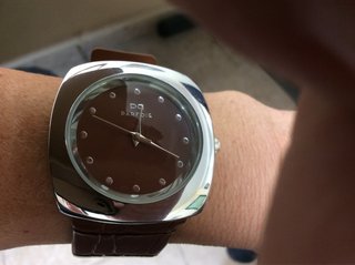 Reloj Parfois Marrón y Plateado