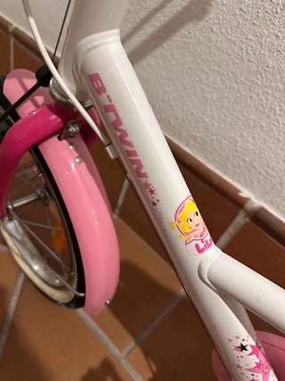 Bicicleta Infantil B’Twin Princess Rosa