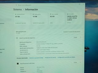 Ordenador Sobremesa i7 16GB RAM
