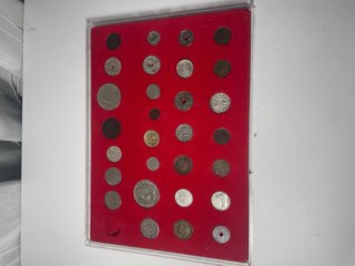 Lote de monedas antiguas