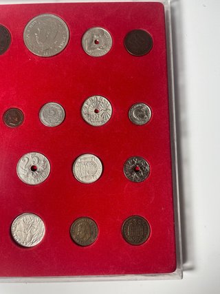 Lote de monedas antiguas