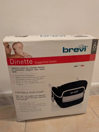 Trona de mesa Brevi
