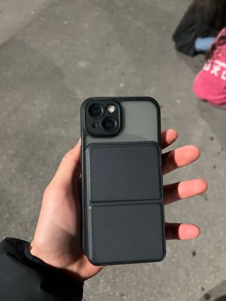 iPhone con Batería Portátil Magnética