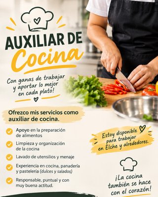 Ayudante de cocina