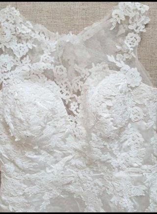 Vestido de Novia Sirena Talla M (38-40)