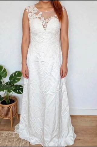 Vestido de Novia Sirena Talla M (38-40)