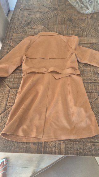 Abrigo de ante Salsa Talla M