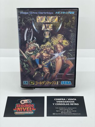 Golden Axe II SEGA Mega Drive Giapponese