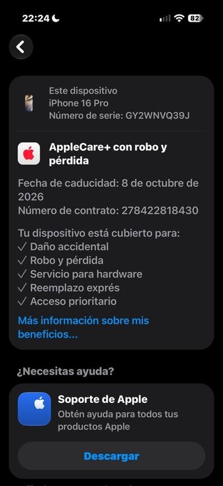 iPhone 16 Pro 1TB Negro Titanio