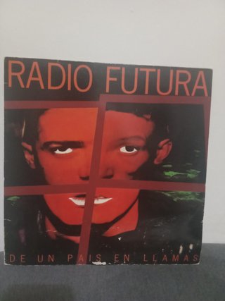 Vinilo Radio Futura - De un país en llamas